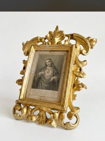 Devotioneel altaarbeeldje - Heilig Hart van Jezus - 23 cm -