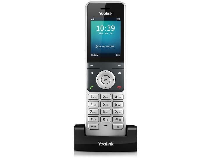 Yealink W56H - DECT-handset - HD Voice Snelladen, Telecommunicatie, Vaste telefoons | Handsets en Draadloos, Zo goed als nieuw