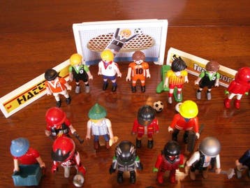 Playmobil - Playmobil lot de 50 pièces avec accessoires;, Antiek en Kunst