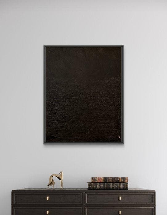 Oscar Bruno - “ Black Stile N58“ - XL -, Antiek en Kunst, Kunst | Schilderijen | Modern