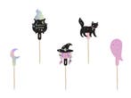 Halloween Cupcake Toppers 14cm 6st, Verzenden