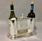 Wijnkoeler - Wijnkoeler voor twee flessen met een, Nieuw