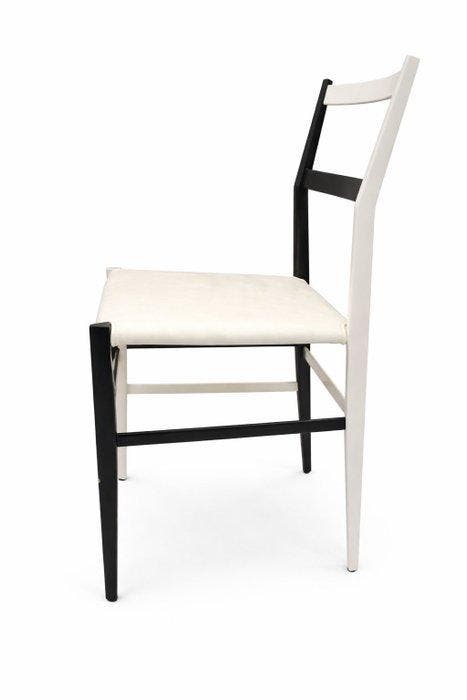 Cassina - Gio Ponti - Stoel - Superleggera - Hout, Leder, Antiquités & Art, Antiquités | Meubles | Chaises & Canapés