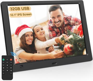 Digitale fotolijst 10,1 | Retour deal | 34% korting, Audio, Tv en Foto, Verzenden, Zo goed als nieuw, Afstandsbediening, 8 tot 12 inch