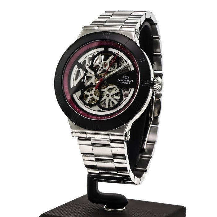 Murex - SUPREMO Skeleton Automatic - MUA672SK-SB-5 - Zonder, Bijoux, Sacs & Beauté, Montres | Hommes