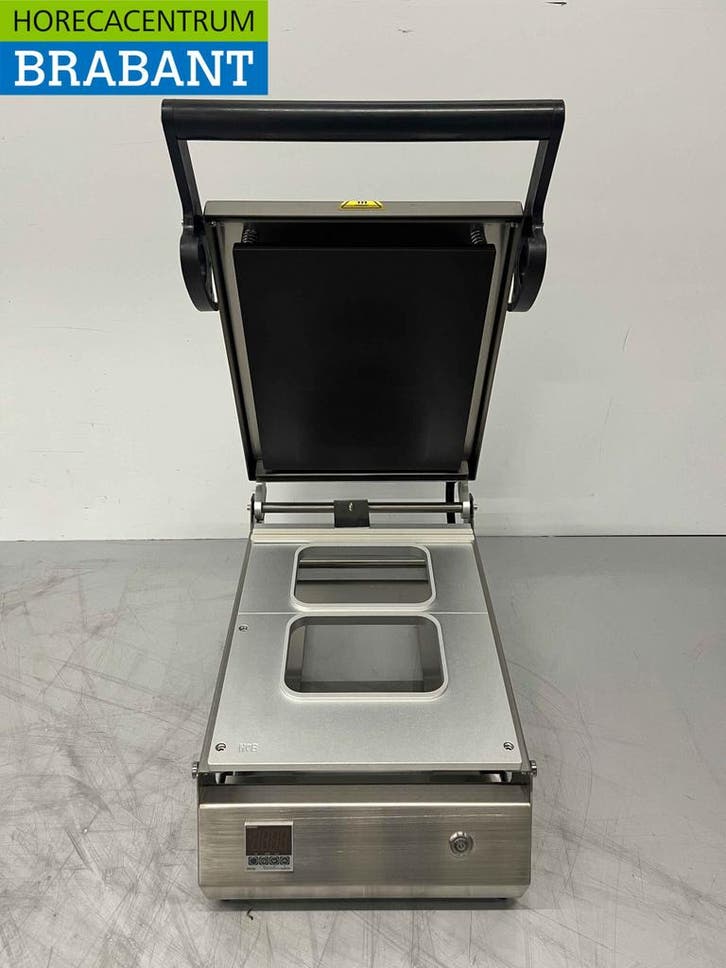 Traysealer Topsealmachine Sealmachine met dubbele mal 187 x, Articles professionnels, Horeca | Équipement de cuisine, Enlèvement ou Envoi
