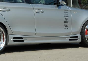Rieger side skirt | 1er E87 (187 / 1K2/1K4): 09.04-03.07 (to, Verzenden