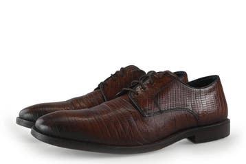 Sub55 Veterschoenen in maat 44 Cognac, Kleding | Heren, Schoenen, Sub55, Overige kleuren, Verzenden, Zo goed als nieuw