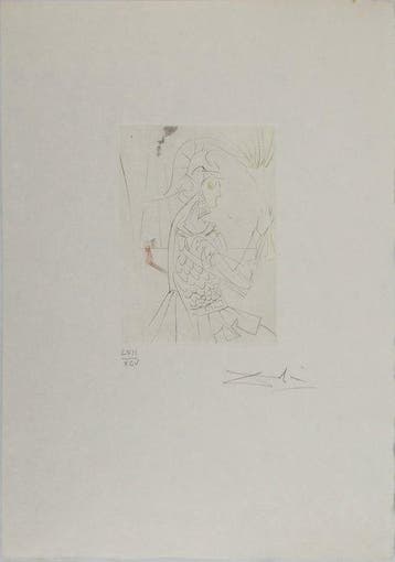 Salvador Dali (1904-1989) - Much Ado About Shakespeare :