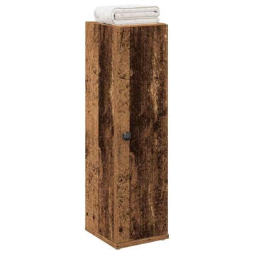 vidaXL Badkamerkast met rolhouder 20,5x22x72 cm oud, Verzenden, Nieuw