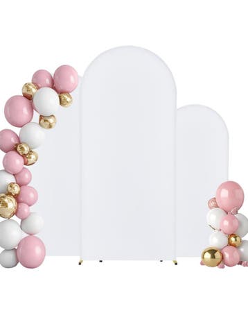 Bruiloftsboog Set Goud 3st | Retour deal | 34% korting!, Hobby en Vrije tijd, Verzenden, Zo goed als nieuw, Versiering