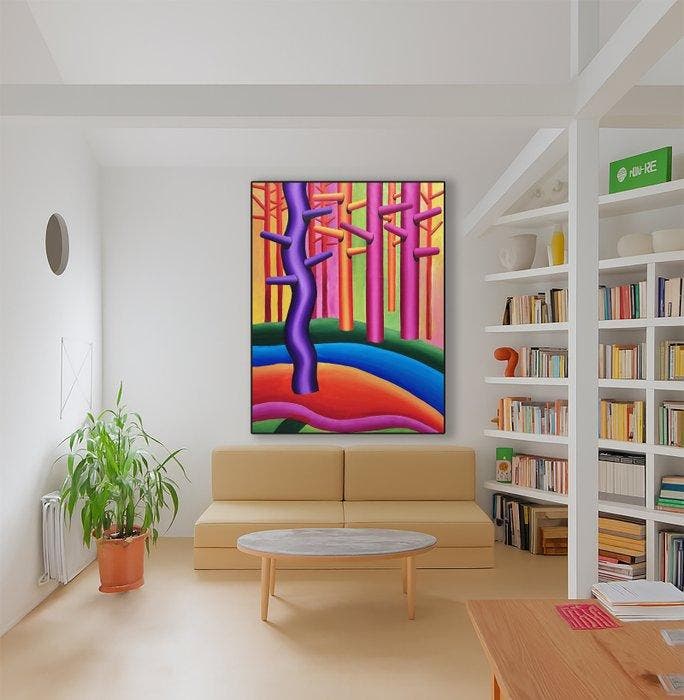 B. Morah - Bosque Ingrávido 96 XL, Antiek en Kunst, Kunst | Schilderijen | Modern