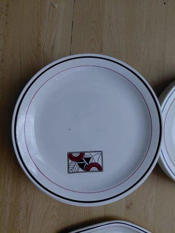 Faiencerie de Salins - E. Charbonnier - Eetservies (31) -, Antiek en Kunst