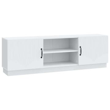 vidaXL TV Kast Wit 150 x 31 x 47 cm Bewerkt hout, Verzenden, Nieuw