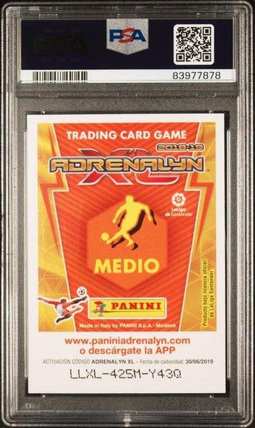 Panini Card Luka Modric Panini Adrenalyn XL 2018/19 #467