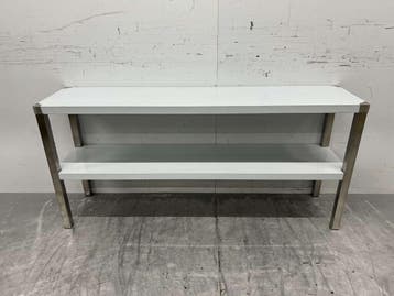 RVS Dubbele Etagère Brug 150 x 35 x 70 cm Horeca, Ophalen of Verzenden