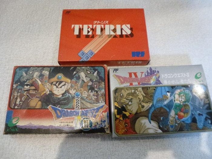 Nintendo, Enix, BPS - Famicom (Japanese NES) - Dragon Quest, Consoles de jeu & Jeux vidéo, Consoles de jeu | Accessoires Autre