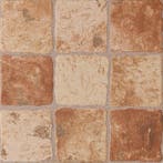 Vloertegel Florim Portuense Stonelook Reliëf Bruin 33x33, Keramiek, Nieuw, Ophalen of Verzenden, 20 tot 40 cm