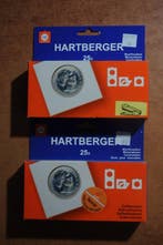 Accessoires. 16 verpakkingen Hartberger muntenhouders met