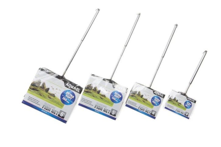 Schepnet professional 10x7.5cm met telescoopsteel, Animaux & Accessoires, Poissons | Aquariums & Accessoires, Enlèvement ou Envoi