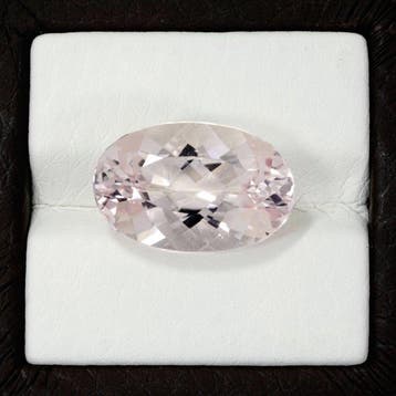 1 pcs Roze Morganiet - 9.81 ct - International Gemological, Handtassen en Accessoires, Edelstenen, Nieuw