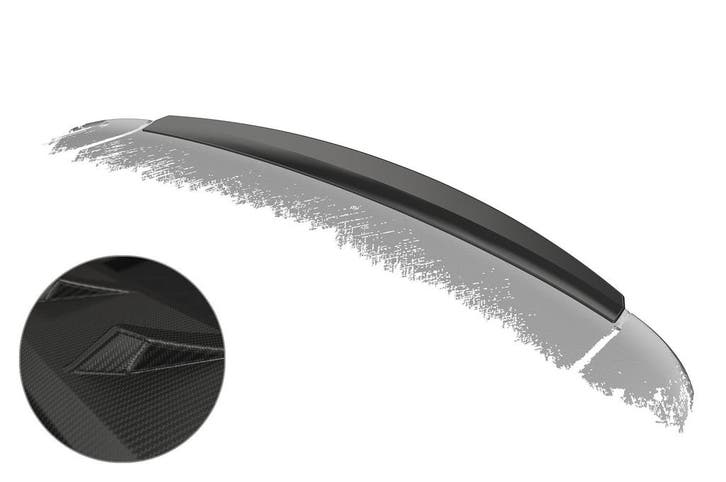 Achtervleugel met ABE voor Peugeot 407 HF850-M, Auto-onderdelen, Carrosserie, Nieuw, Verzenden