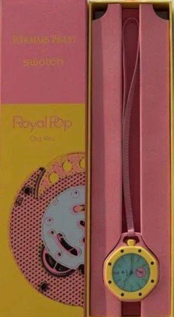 Swatch Royal Pop - Swatch × Audemars Piguet OTG ROZ - Sans