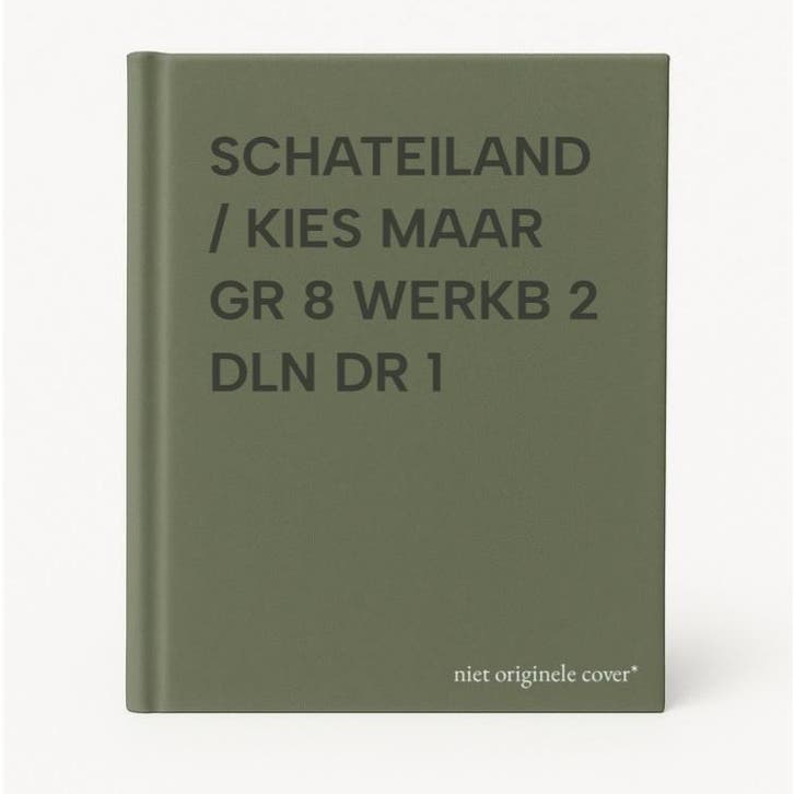 SCHATEILAND / KIES MAAR GR 8 WERKB 2 DLN DR 1 9789026222221, Boeken, Schoolboeken, Gelezen, Verzenden