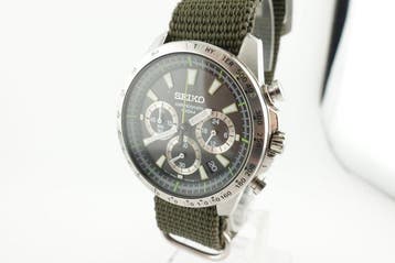 Seiko - Chronograph - Zonder minimumprijs - 6T63-00D0 -, Handtassen en Accessoires, Horloges | Antiek