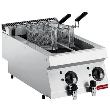 Friteuse | MAXIMA 700+ | Elektrisch | 5+5L | 105°C/185°C |, Verzenden