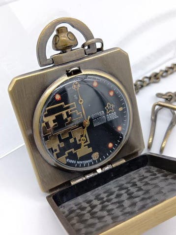 Nintendo - Super Mario Bros. Pocket Watch - MARIOMario