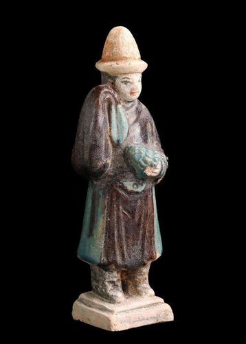 Oud-Chinees, Ming-dynastie Geglazuurd terracotta