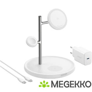 Anker MagGo 3-in-1 Cube Oplader 15W Wit, Verzenden, Nieuw