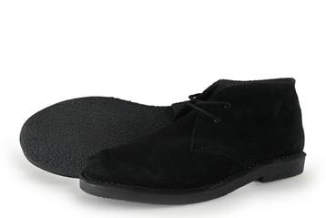Manfield Veterschoenen in maat 44 Zwart, Verzenden, Veterschoenen