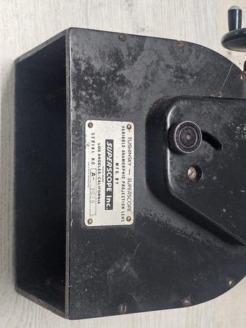 Tuschinsky Superscope Inc. SN A-3029 Variable Anamorfe lens, Verzamelen