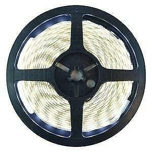 LED Strip 5M 60 LED's / M 14,4W 12V IP65 Waterdicht Naturel, Verzenden, Nieuw