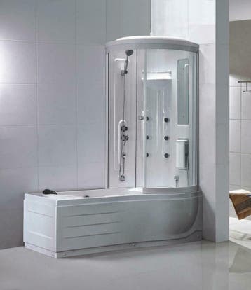 Sanifun douche-badcombinatie Milo 1700 x 850, Ophalen of Verzenden, Nieuw, Douche
