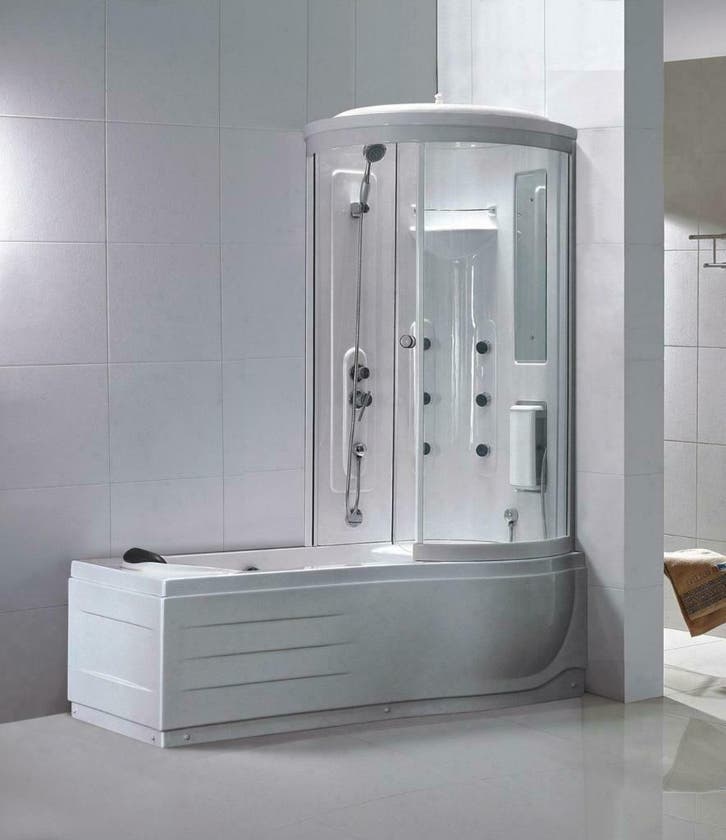 Sanifun douche-badcombinatie Milo 1700 x 850, Doe-het-zelf en Bouw, Sanitair, Douche, Nieuw, Ophalen of Verzenden