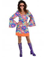 Jaren 70 hippie jurk met margriet bloemen, Ophalen of Verzenden, Nieuw