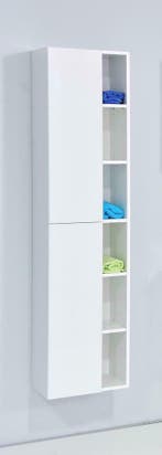 Huza hoge-kolomkast L en R 40x170 cm glans-wit, Ophalen of Verzenden, Nieuw