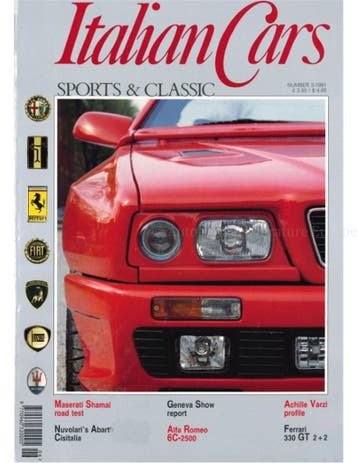 1993 ITALIAN CARS SPORTS & CLASSIC MAGAZINE ENGELS 11, Ophalen of Verzenden, Nieuw