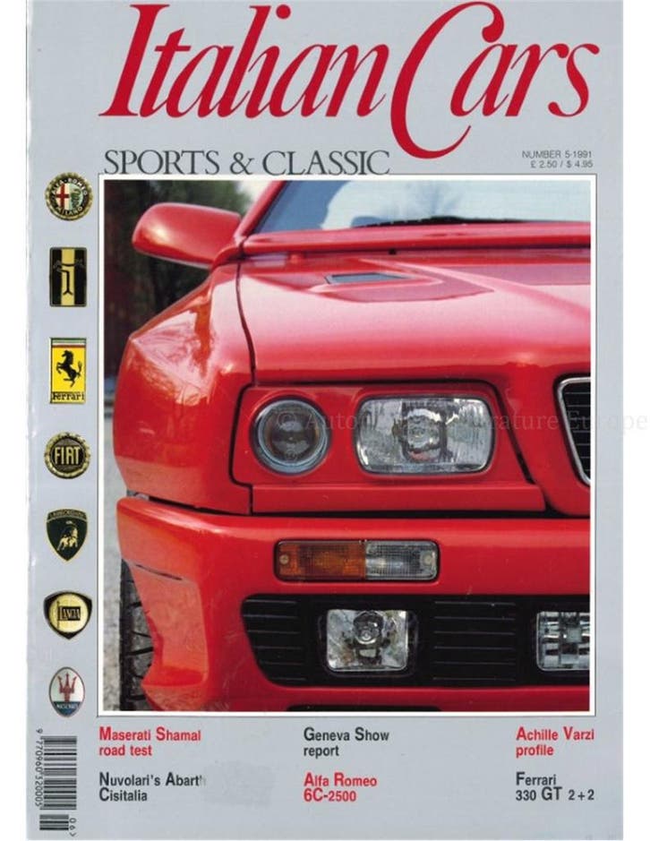 1993 ITALIAN CARS SPORTS & CLASSIC MAGAZINE ENGELS 11, Livres, Autos | Brochures & Magazines, Enlèvement ou Envoi