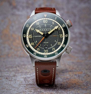 Cadola - Automatic - RALLY TIMER - Sapphire - 24 Jewels -, Handtassen en Accessoires, Horloges | Heren, Nieuw