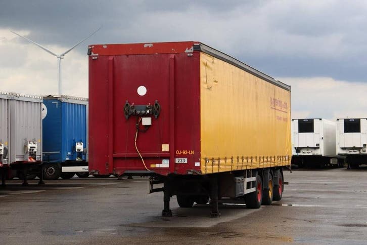 Veiling: Schuifzeiloplegger Pacton TRD345 2006, Autos, Camions, Enlèvement