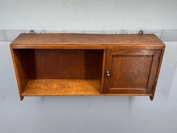 Amsterdamse school halkast - Armoire - Bois, Antiek en Kunst
