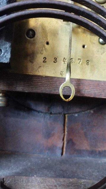 Pendule à balancier - lenzkirch - Bois, Laiton, Verre -
