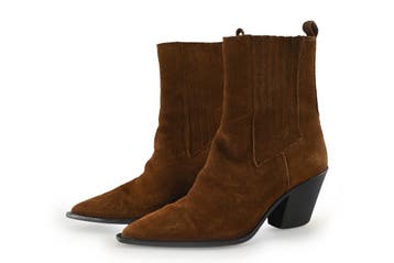 Zara Enkellaarzen in maat 38 Bruin, Kleding | Dames, Bruin, Verzenden, Zara, Lage of Enkellaarzen