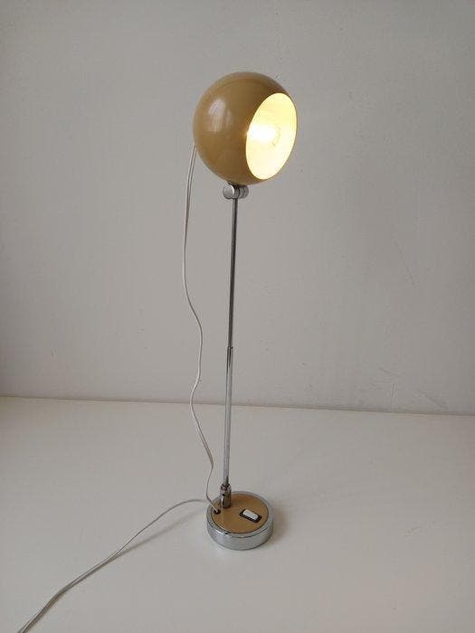 Lampe - Métal, Chrome - Eyeball - Âge de lEspace, Antiquités & Art, Antiquités | Éclairage