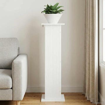 vidaXL Plantenstand Hoogglans Wit 30,5 x 30 x 100,5 cm, Verzenden