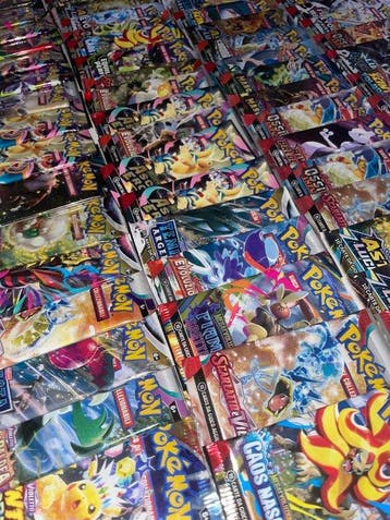 Pokémon - 80 Blisterverpakking - Lotto 80 blister packs